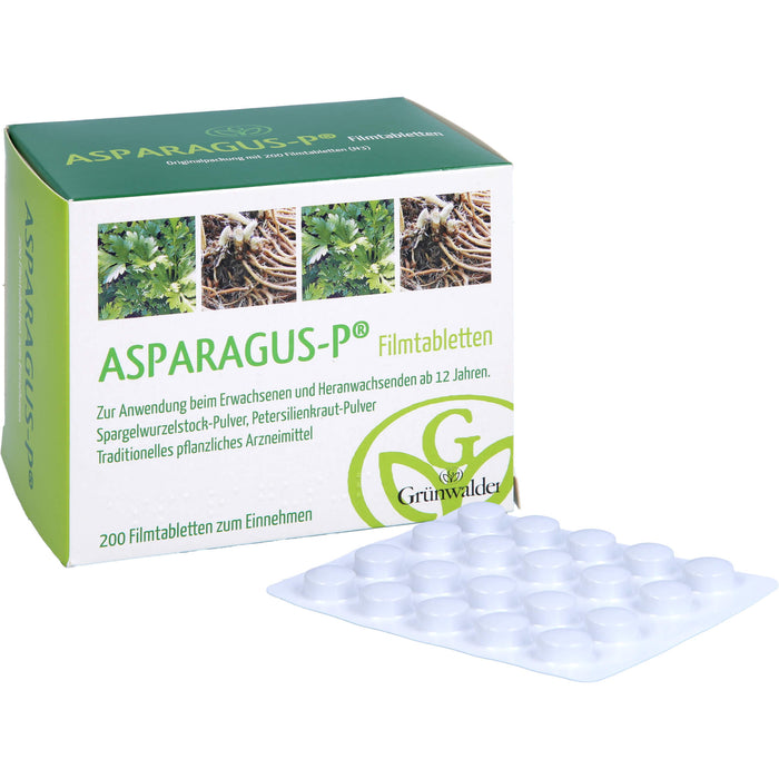 Asparagus-P Filmtabletten, 200 St. Tabletten