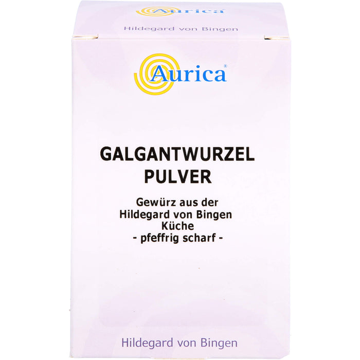 Aurica Galgantwurzel Pulver, 100 g Poudre