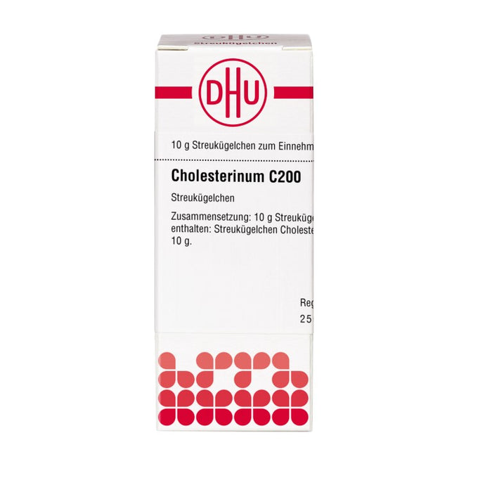 Cholesterinum C200 DHU Globuli, 10 g Globuli