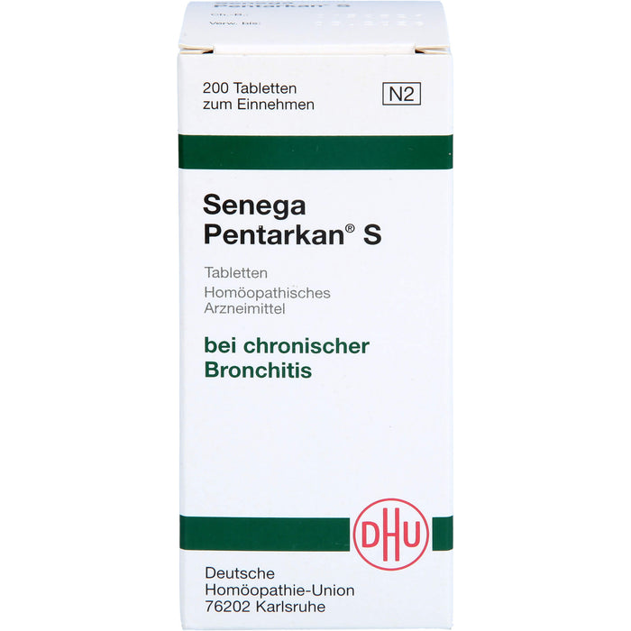 DHU Senega Pentarkan S Tabletten, 200 pcs. Tablets