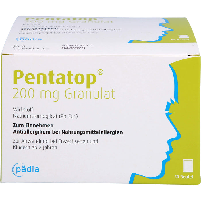 Pentatop 200 mg Granulat, 50 pc Sachets