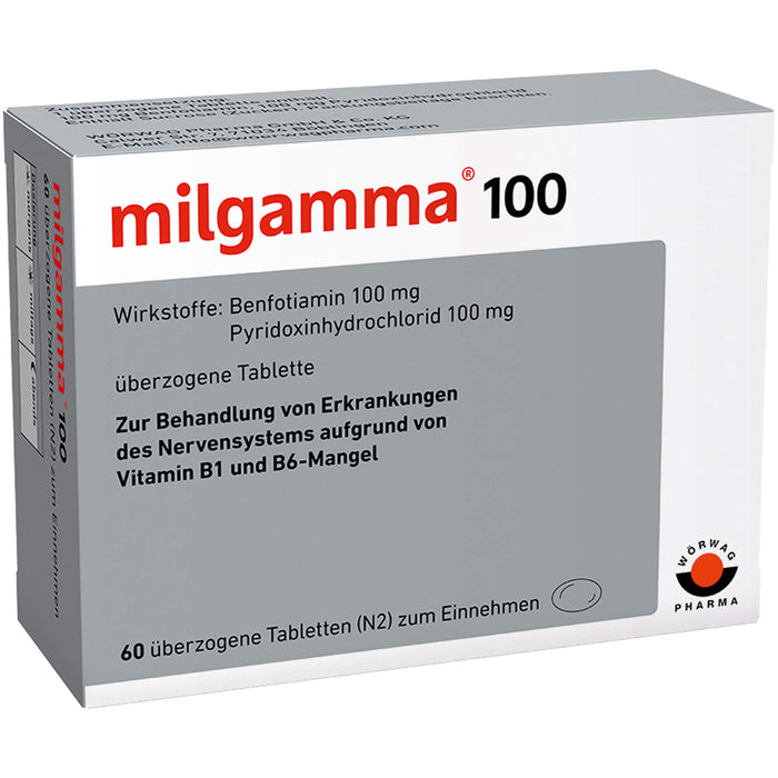 milgamma 100 überzogene Tabletten, 60 St. Tabletten