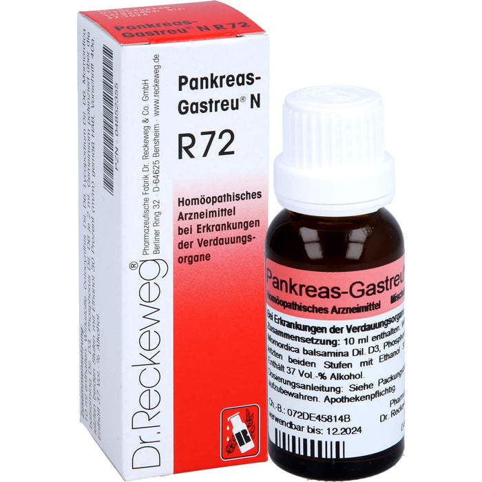 Pankreas-Gastreu N R72 Tropf., 22 ml MIS