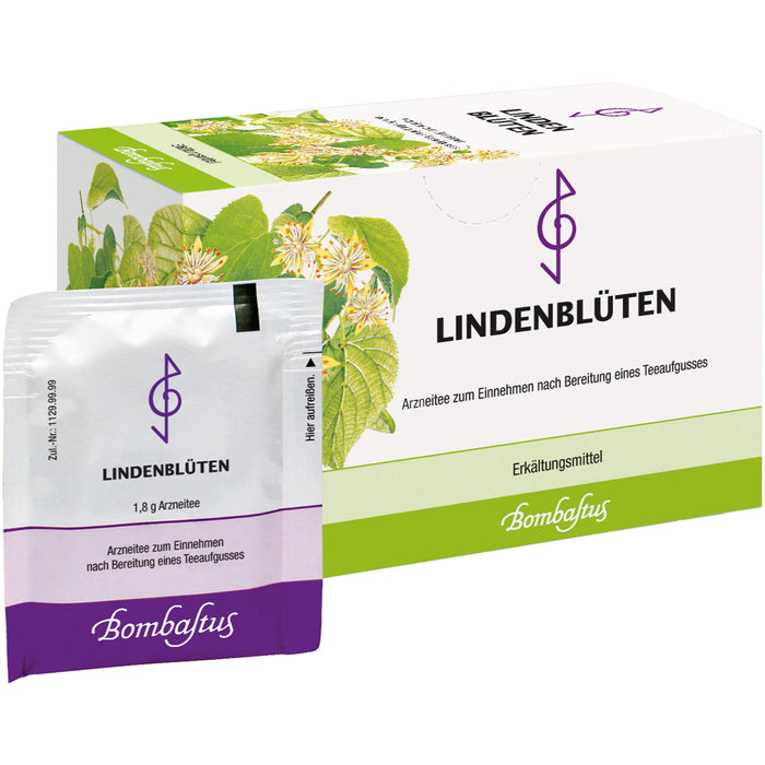 Lindenblüten Arzneitee, 20 pc Sac filtrant