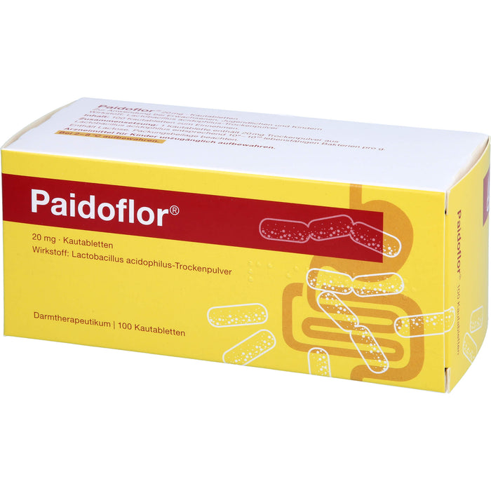 Paidoflor Kautabletten, 100 St KTA