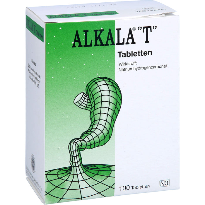 ALKALA T Tabletten bei Sodbrennen und säurebedingten Magenbeschwerden, 100 pcs. Tablets