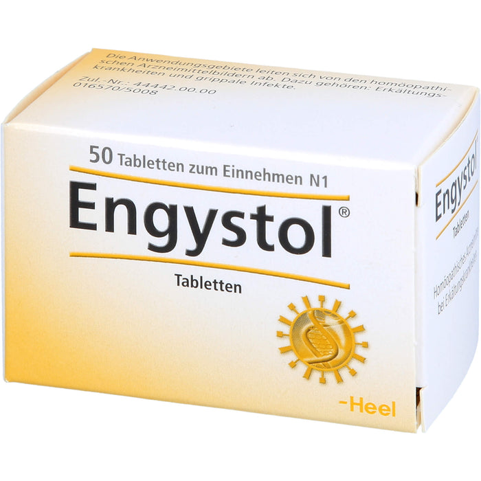 Engystol Tabletten bei Erkältungskrankheiten, 50 pc Tablettes