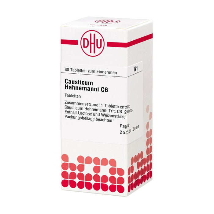 DHU Causticum Hahnemanni C6 Tabletten, 80 St. Tabletten