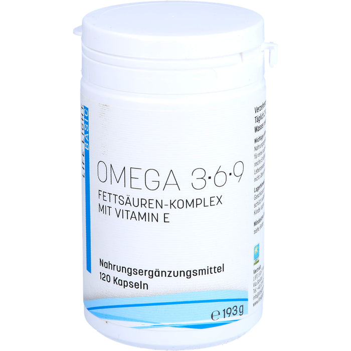 Life Light Omega 3-6-9 Kapseln, 120 St. Kapseln