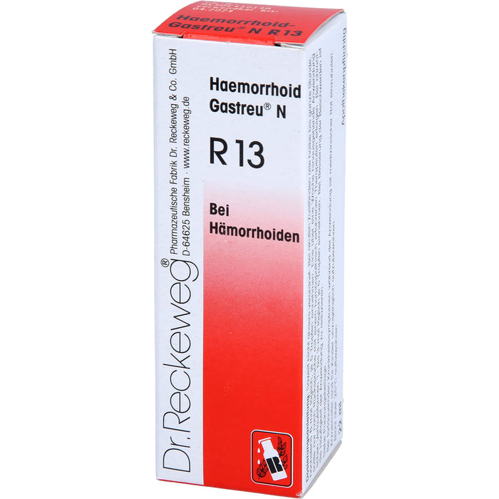 Haemorrhoid-Gastreu N R13 Tropfen bei Hämorrhoiden, 22 ml Lösung