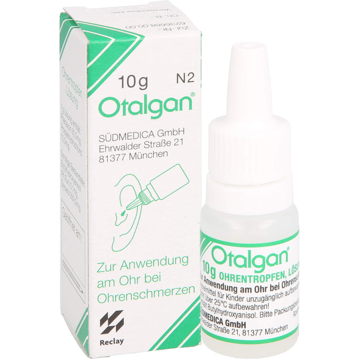 Otalgan Ohrentropfen, 10 g Solution