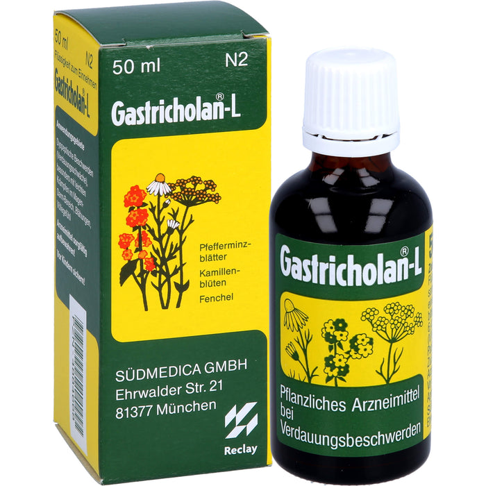 Gastricholan-L Flüssigkeit, 50 ml Solution