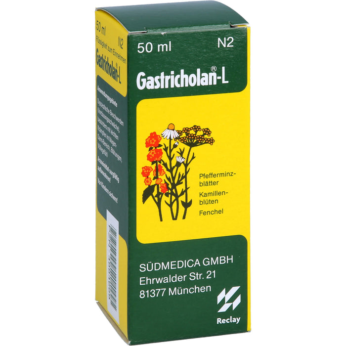 Gastricholan-L Flüssigkeit, 50 ml Solution