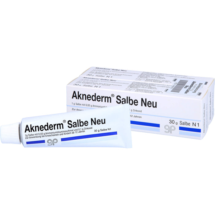 Aknederm Salbe Neu bei Hautunreinheiten, 60 g Salbe