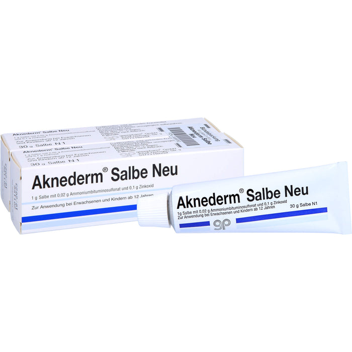 Aknederm Salbe Neu bei Hautunreinheiten, 60 g Onguent