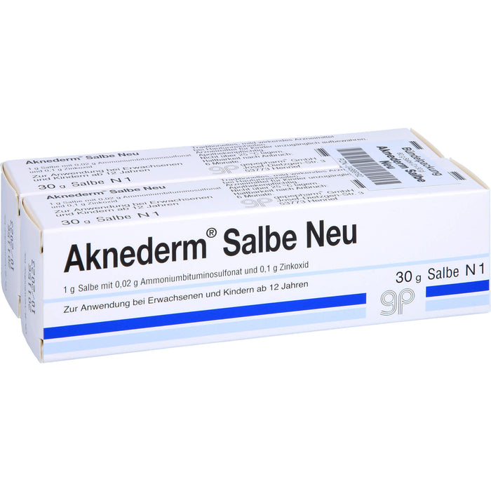 Aknederm Salbe Neu bei Hautunreinheiten, 60 g Salbe