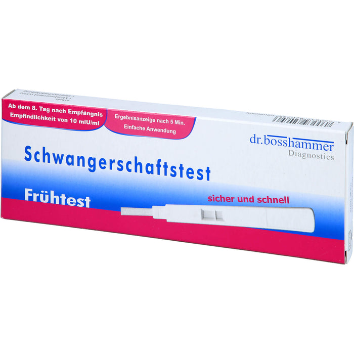 dr.bosshammer Schwangerschaftstest Frühtest, 1 St. Test