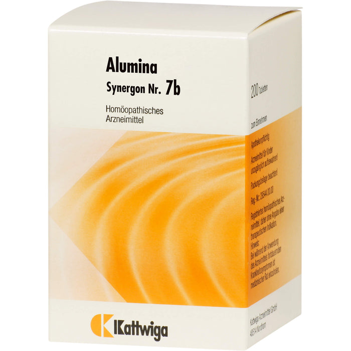 Kattwiga Synergon Nr. 7b Alumina Tabletten, 200 pcs. Tablets