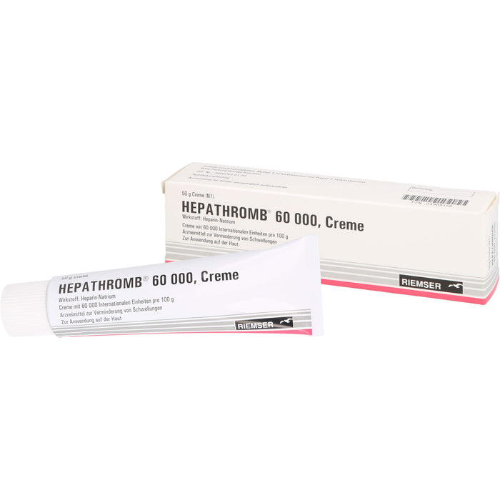 RIEMSER Hepathromb 60000 Creme, 50 g Cream