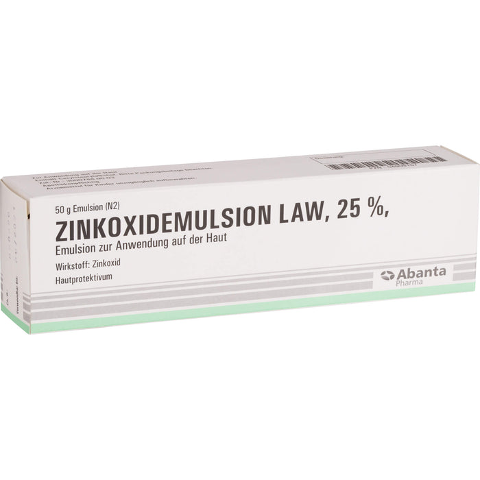 Zinkoxidemulsion LAW 25 % Hautprotektivum, 50 g Lösung