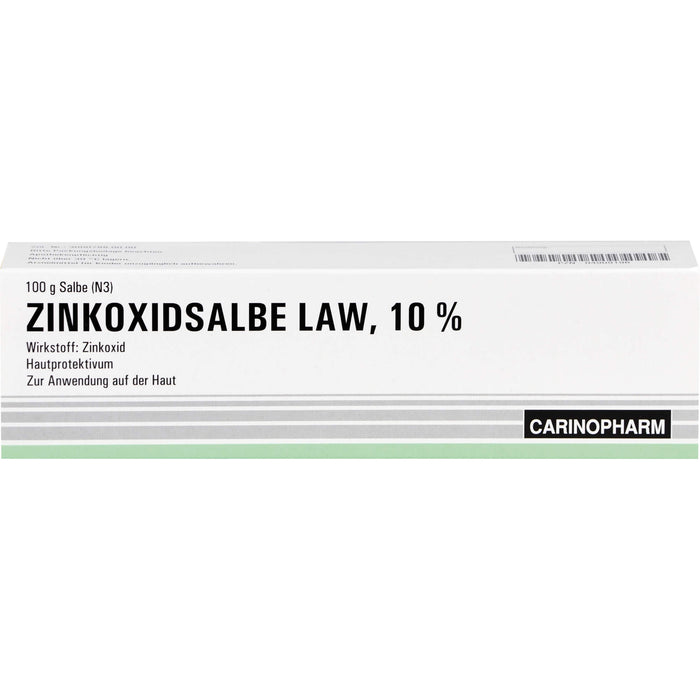 Abanta Pharma Zinkoxidsalbe LAW 10 % Hautprotektivum, 100 g Onguent