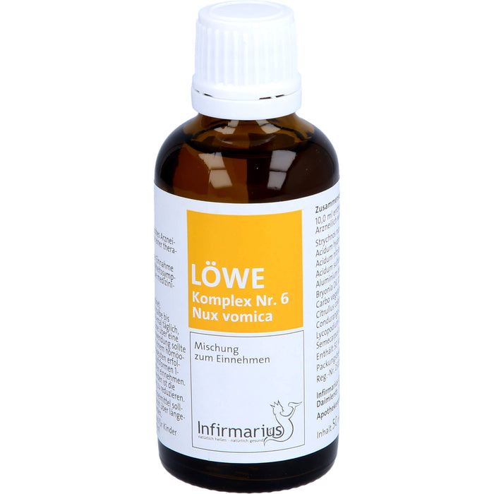 Löwe Komplex Nr. 6 Nux vomica Tropf., 50 ml TRO