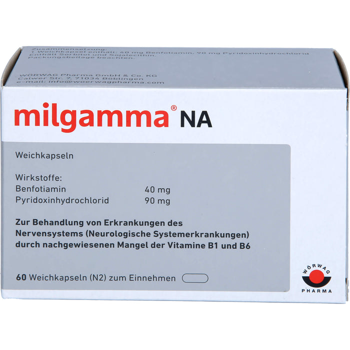 milgamma NA, Weichkapseln, 60 St WKA