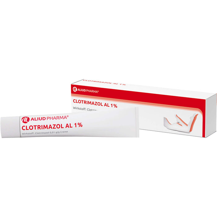 Clotrimazol AL 1 % Creme bei Pilzinfektionen, 20 g Creme