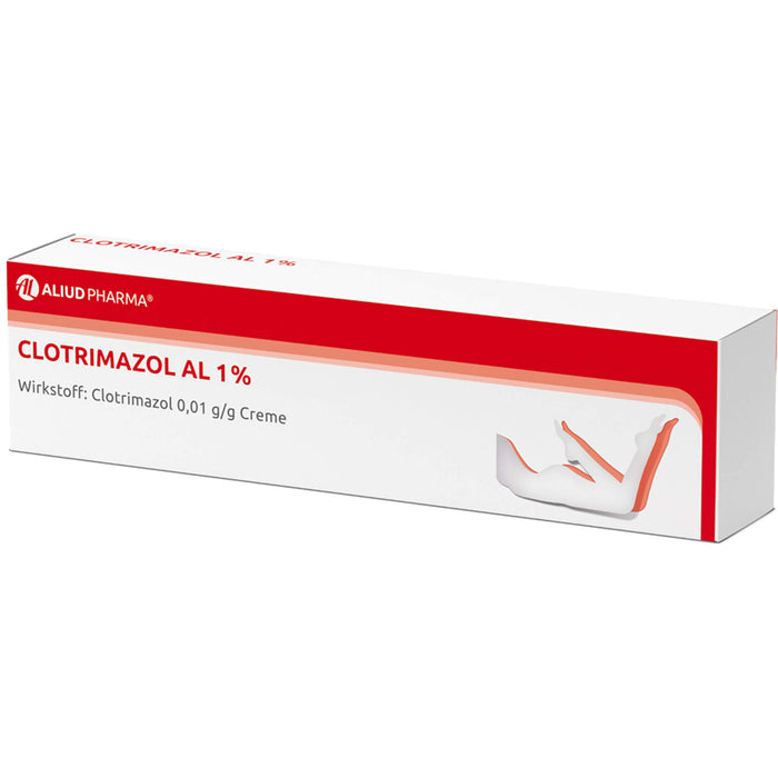 Clotrimazol AL 1 % Creme bei Pilzinfektionen, 50 g Crème