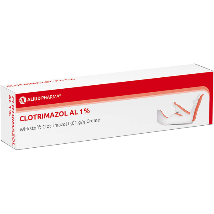 Clotrimazol AL 1 % Creme bei Pilzinfektionen, 50 g Crème