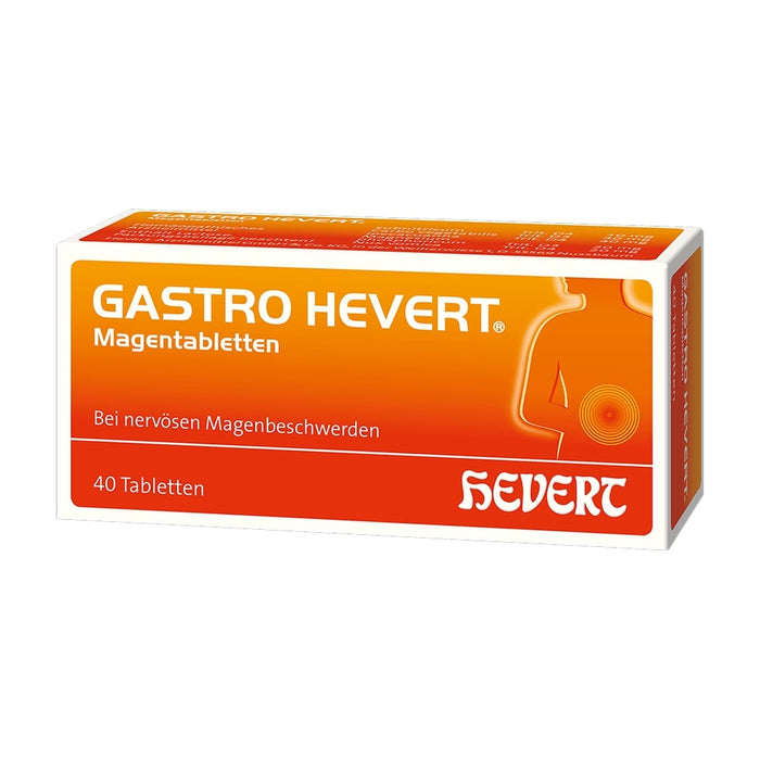 Gastro Hevert Magentabletten, 40 pc Tablettes