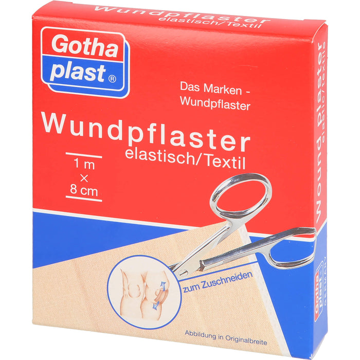 Gothaplast elastische Wundpflaster 1 m x 8 cm, 1 pc Pansement