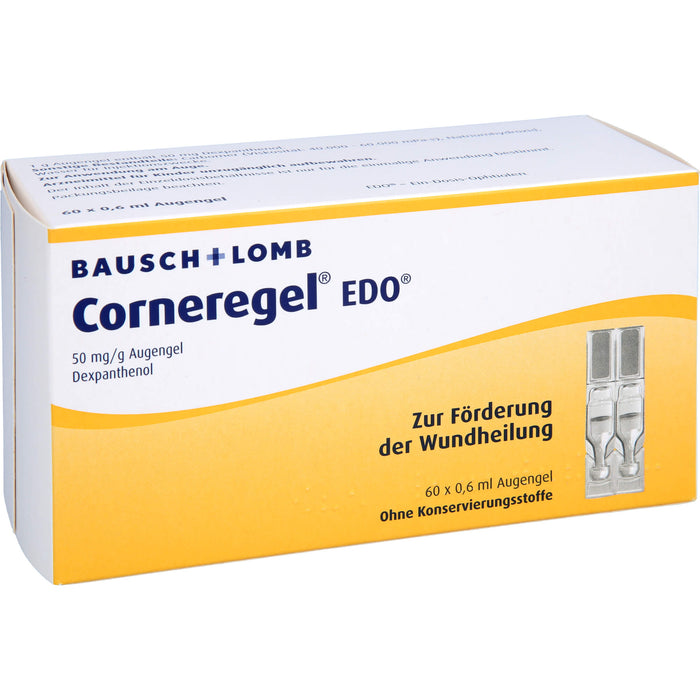 Corneregel EDO Augengel zur Förderung der Wundheilung, 60 pcs. Single-dose pipettes