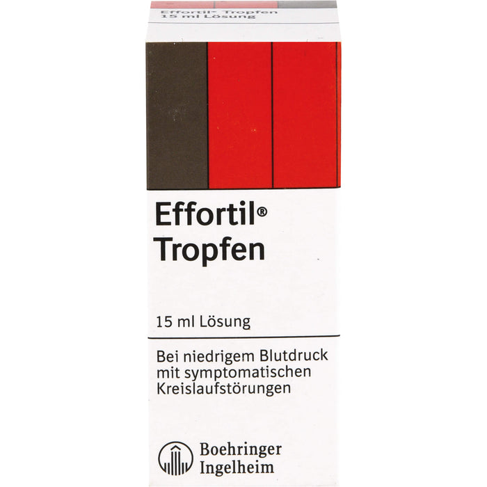 Effortil Tropfen 7,5 mg/ml kohlpharma, Tropfen zum Einnehmen, Lösung, 15 ml Solution