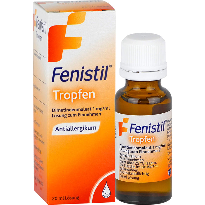 Fenistil Tropfen Antiallergikum Reimport Kohlpharma, 20 ml Solution