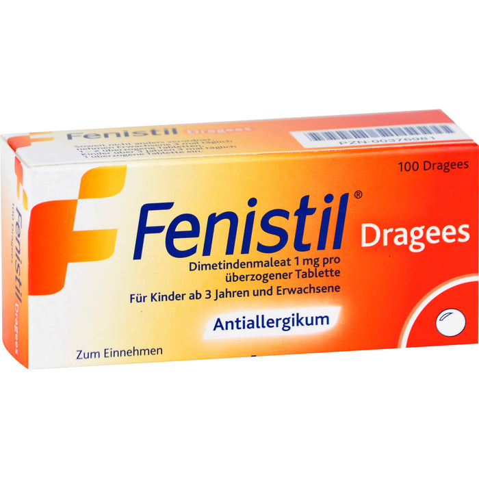 Fenistil kohlpharma Dragees bei Allergien, 100 pcs. Tablets