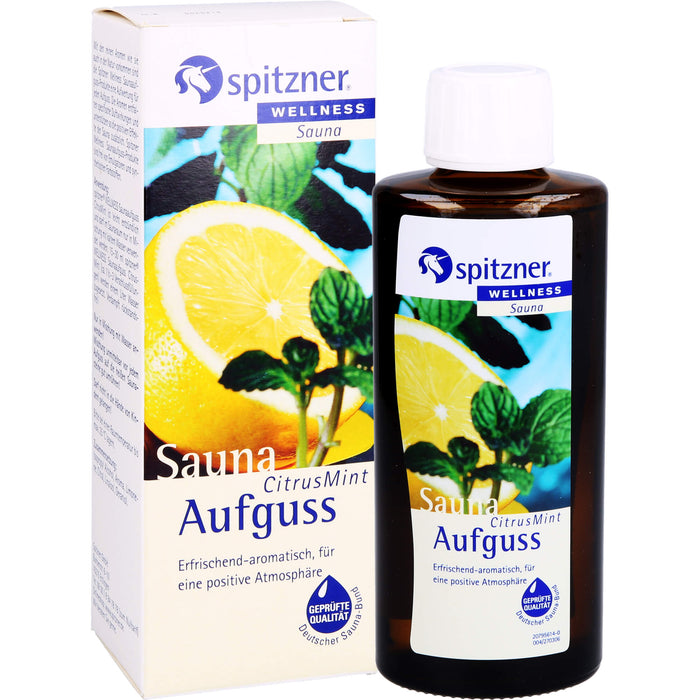 Spitzner Wellness Saunaaufguss Citrus Mint, 190 ml Concentrate