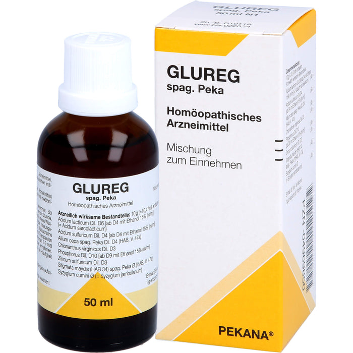 Glureg spag. Pekana Tropfen, 50 ml TRO