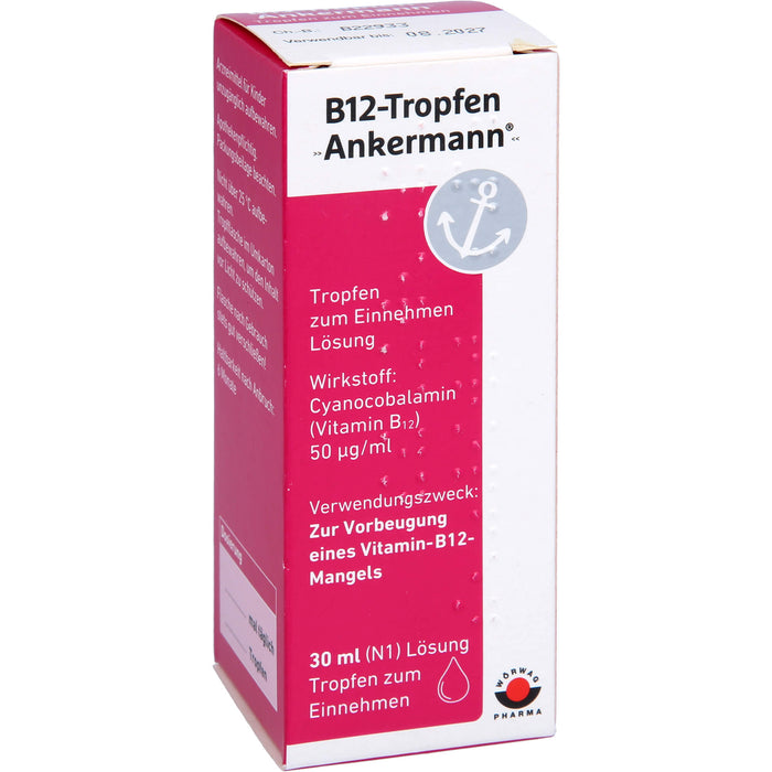 B 12 Ankermann Lösung, 30 ml Solution