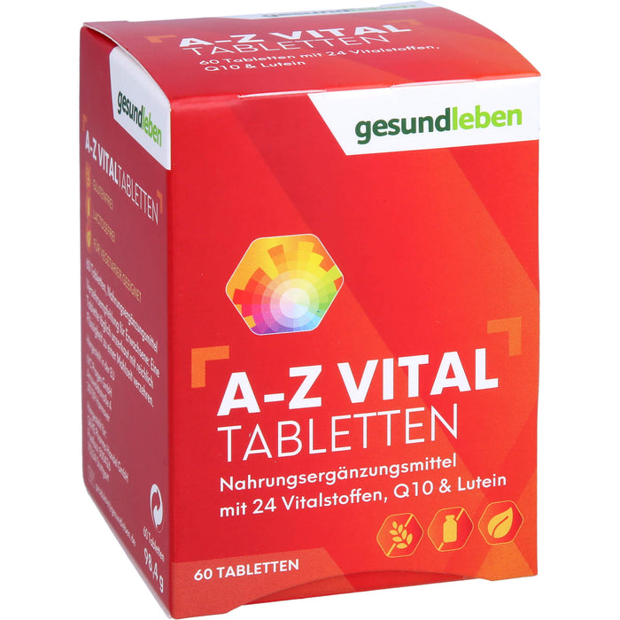 gesund leben A-Z Vital Tabletten, 60 St TAB