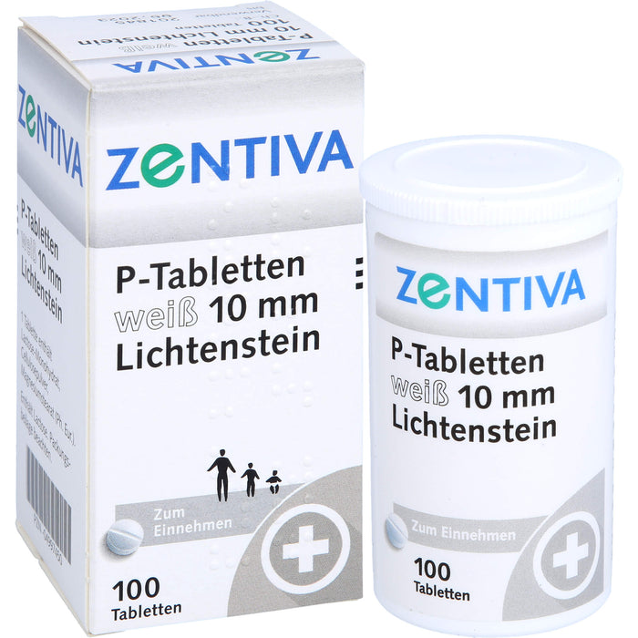 Winthrop P-Tabletten weiß 10 mm Lichtenstein, 100 pcs. Tablets