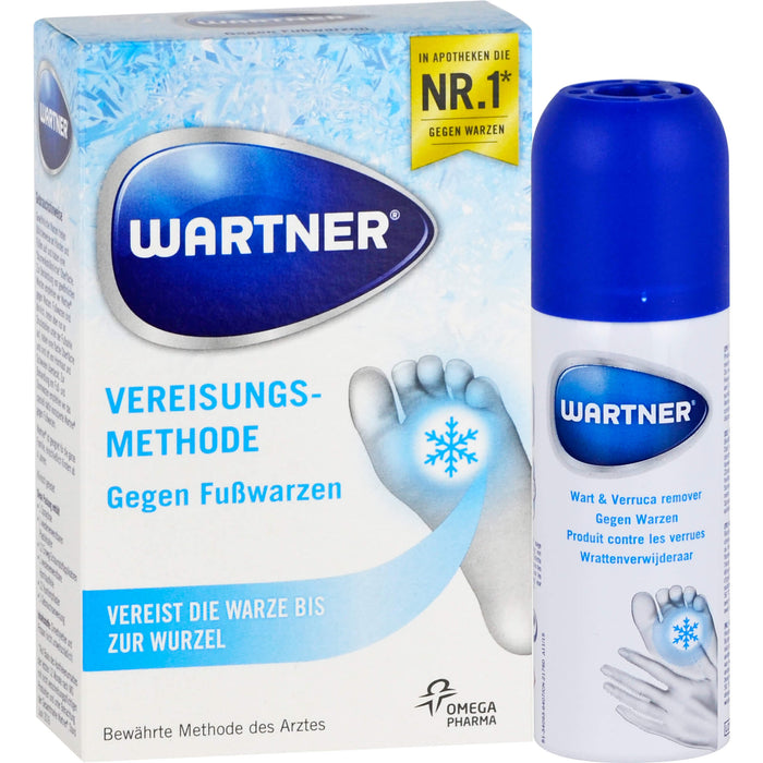 Wartner gegen Fußwarzen Spray, 50 ml Lösung