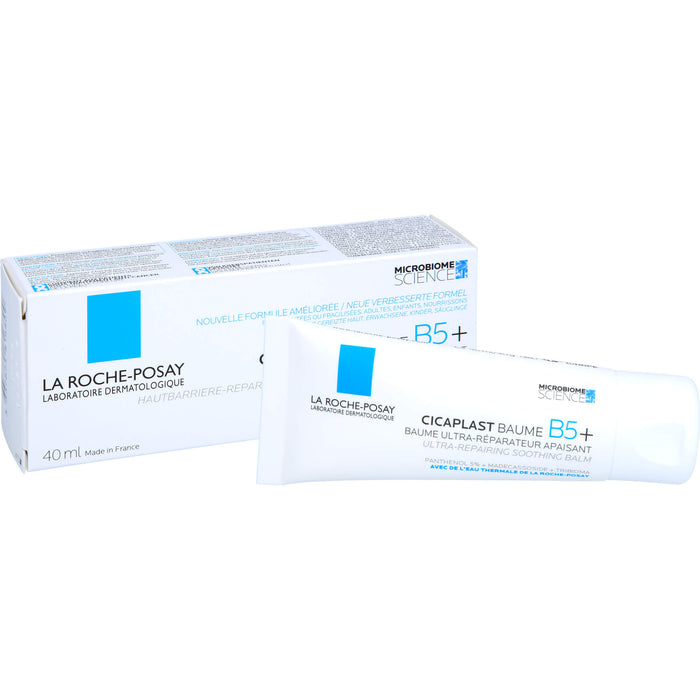 LA ROCHE-POSAY Cicaplast Baume B5+ Hautbarriere-reparierender und beruhigender Balsam, 40 ml Cream