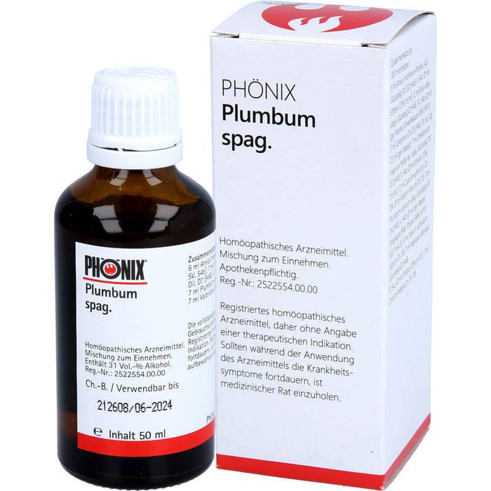 Phönix plumbum spag. Tropfen, 50 ml MIS