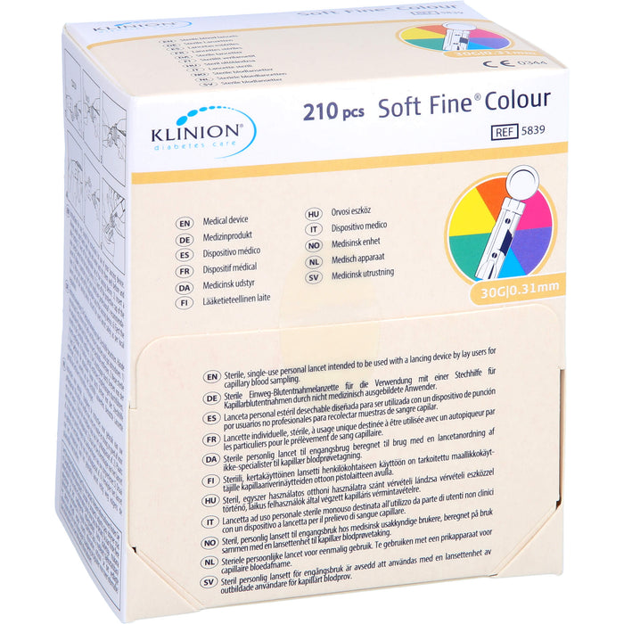 klinion Soft fine colour 30g, 210 St LAN