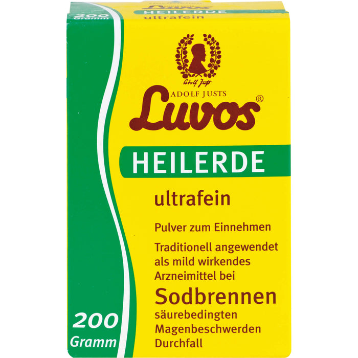 Luvos Heilerde ultrafein Pulver bei Sodbrennen, 200 g Poudre