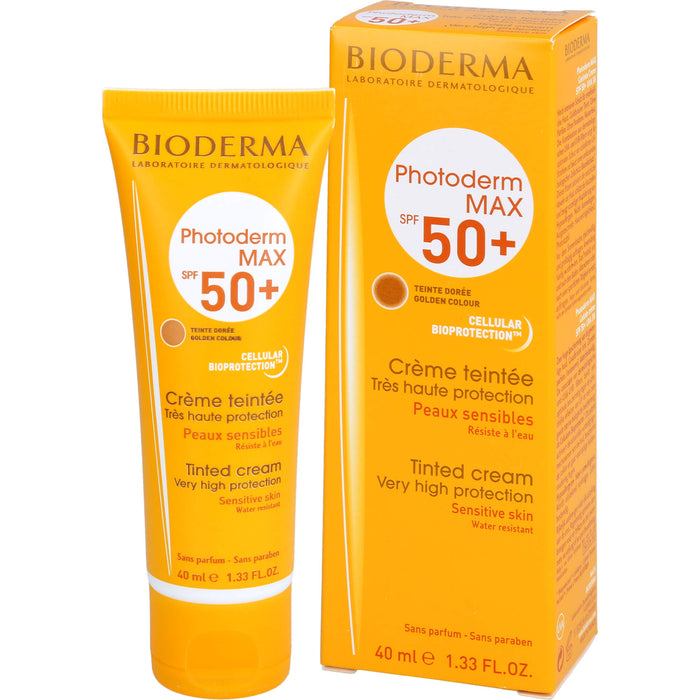 BIODERMA Photoderm MAX SPF 50+ getönte Sonnencreme, 40 ml Creme