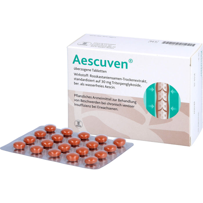 Aescuven 12,5 mg überzogene Tablette, 100 St. Tabletten