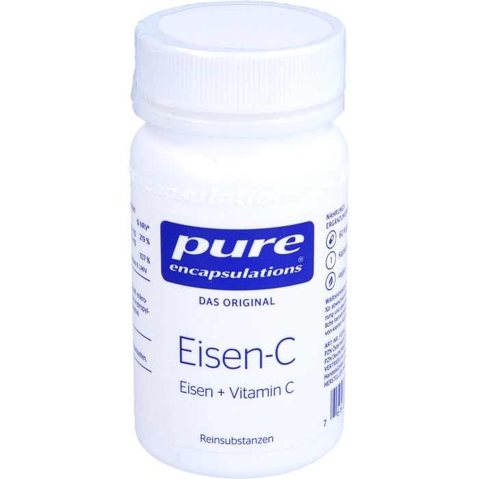 pure encapsulations Eisen-C  Kapseln, 60 St. Kapseln