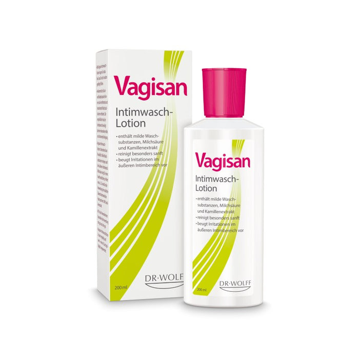 Vagisan Intimwasch-Lotion reinigt besonders sanft, 200 ml Lotion